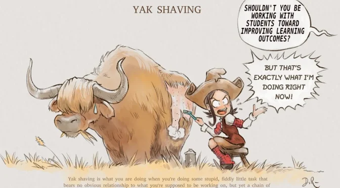Yak Shaving: The Hidden Costs of Shadow Work in Schools